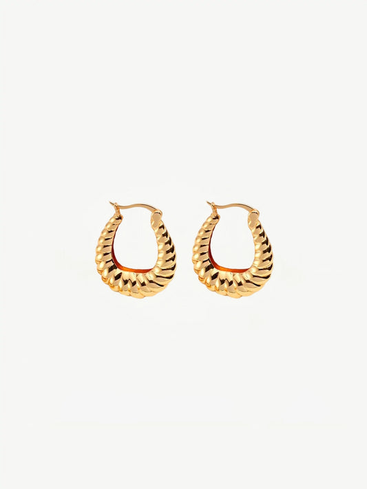 Crest Croissant Earrings