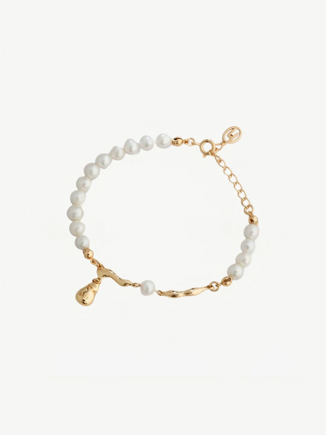 Pearl Serenity Drop Bracelet