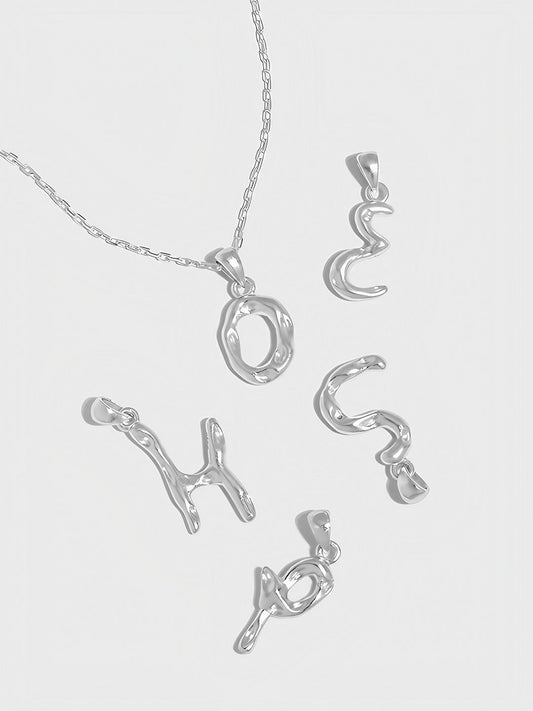 Alphabet Whimsy Charm Necklace-Necklaces-SoulAdorne