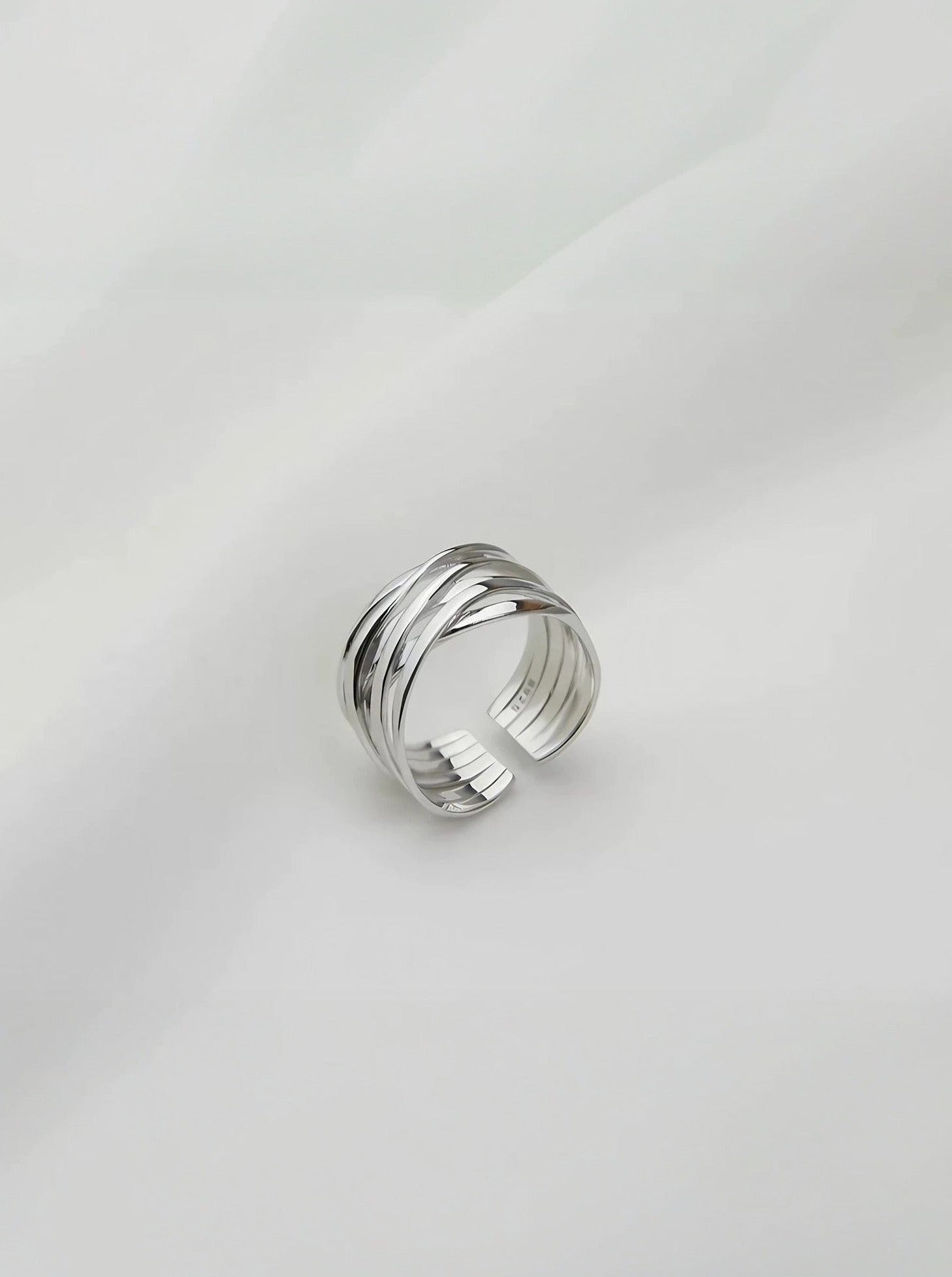 Aureate Twist Ring-Rings-SoulAdorne