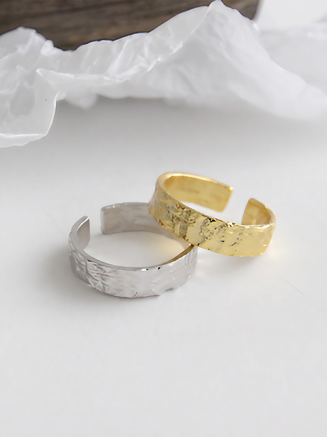 Aurum Ripple Ring-Rings-SoulAdorne