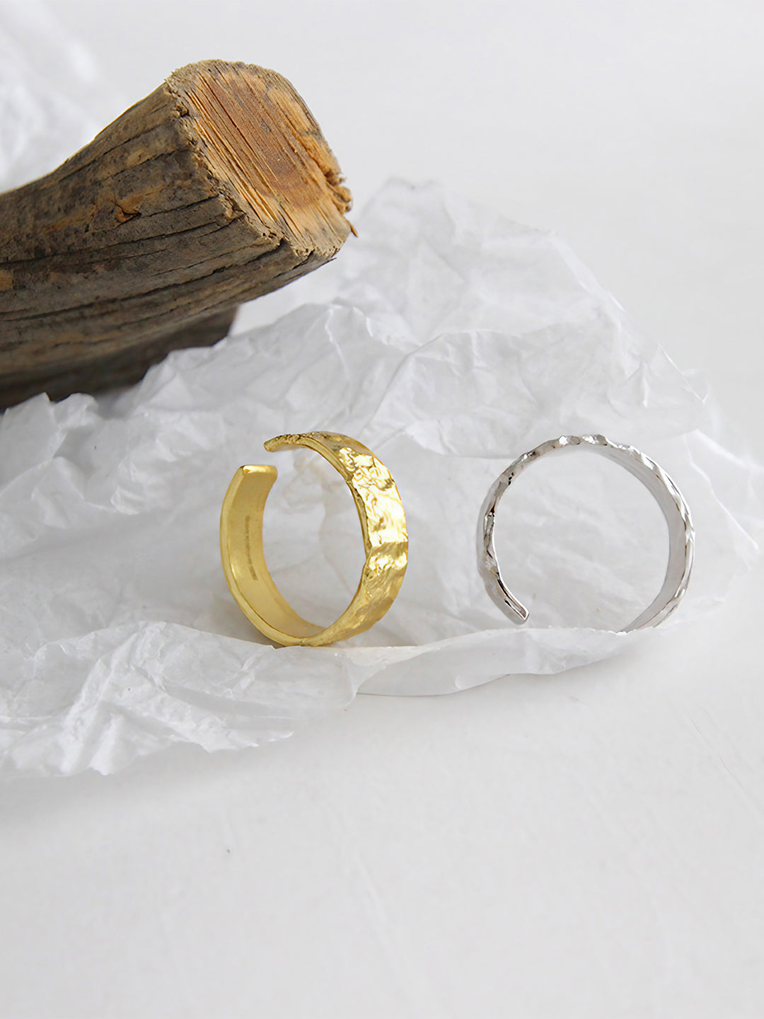 Aurum Ripple Ring-Rings-SoulAdorne