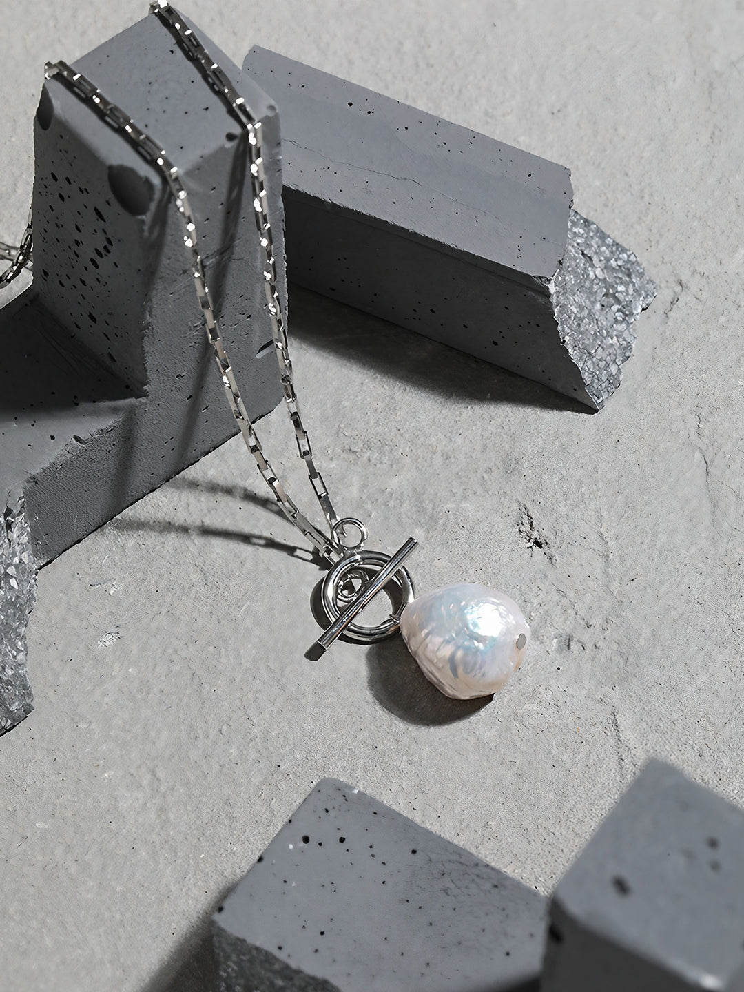 Baroque Pearl Harmony Necklace-Necklaces-SoulAdorne