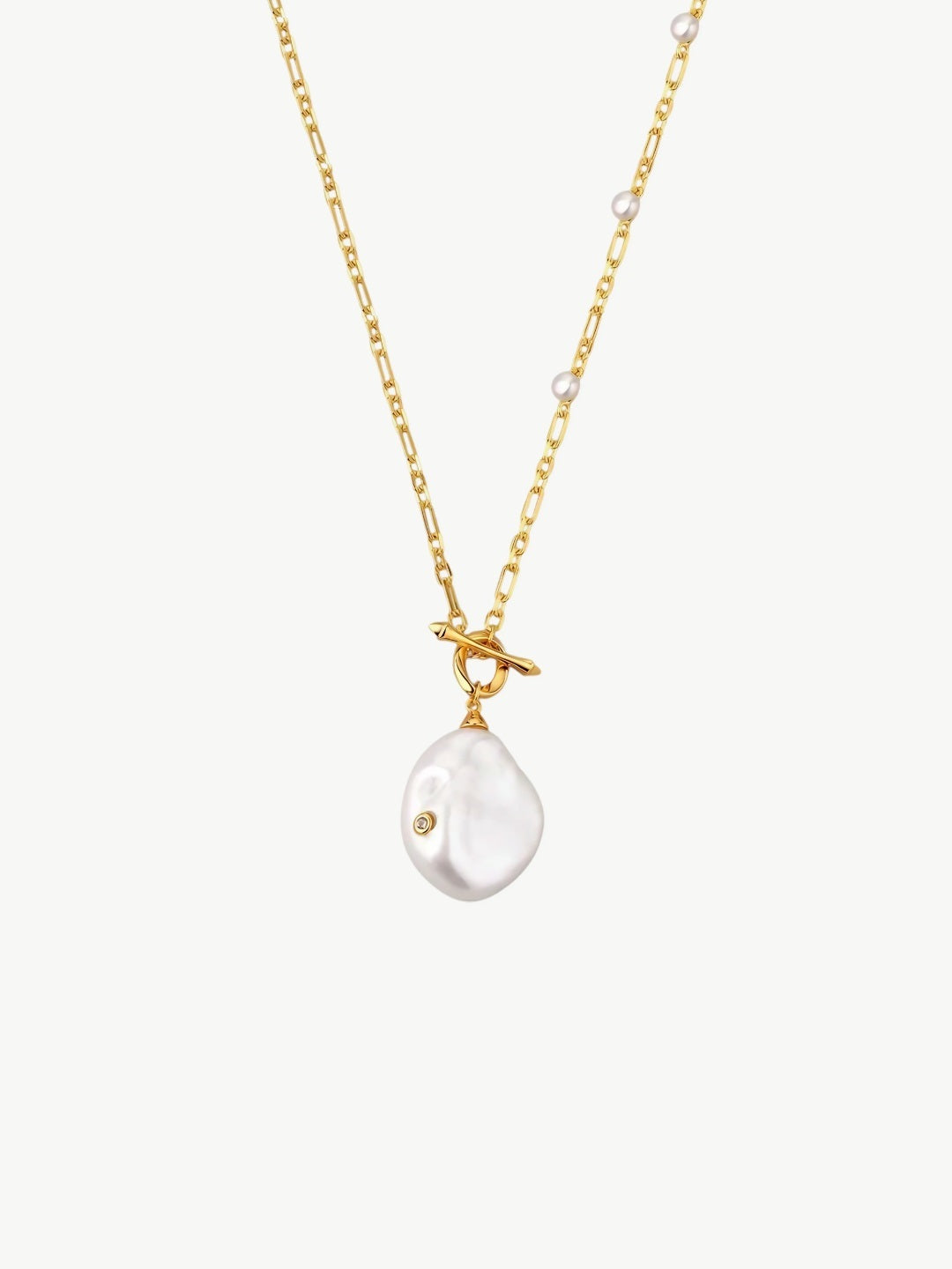 Baroque Pearl Luster Necklace