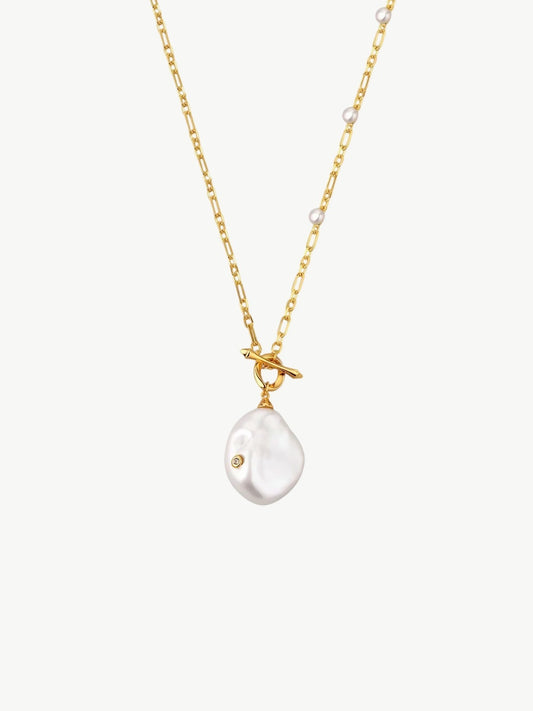 Baroque Pearl Luster Necklace