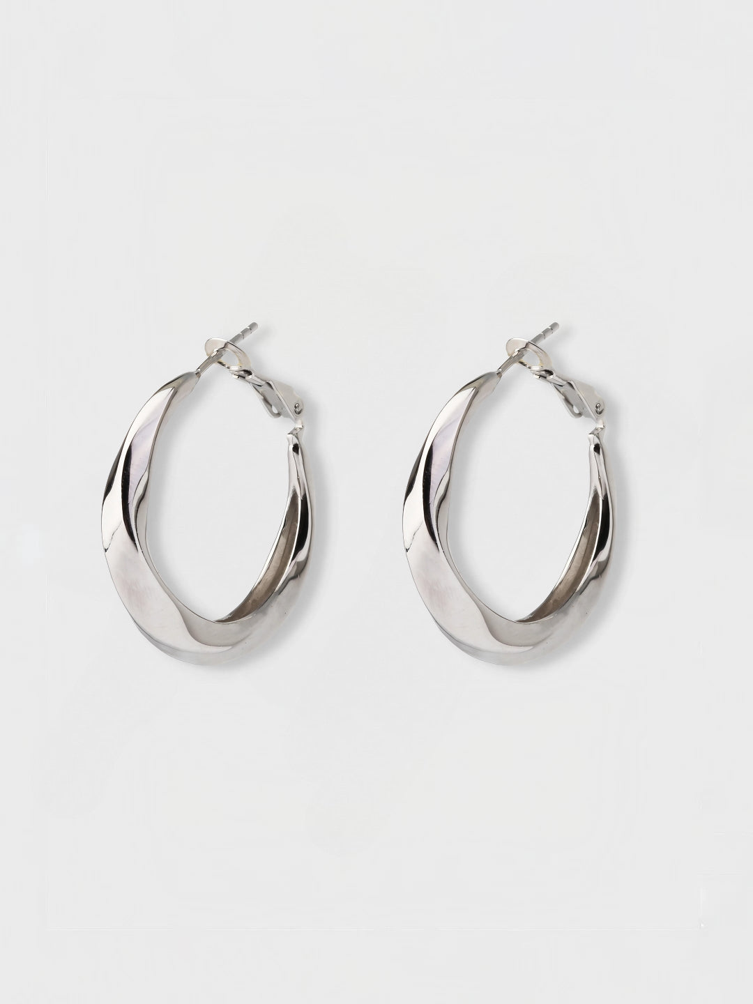 Bold Wave Hoops-Earrings-SoulAdorne