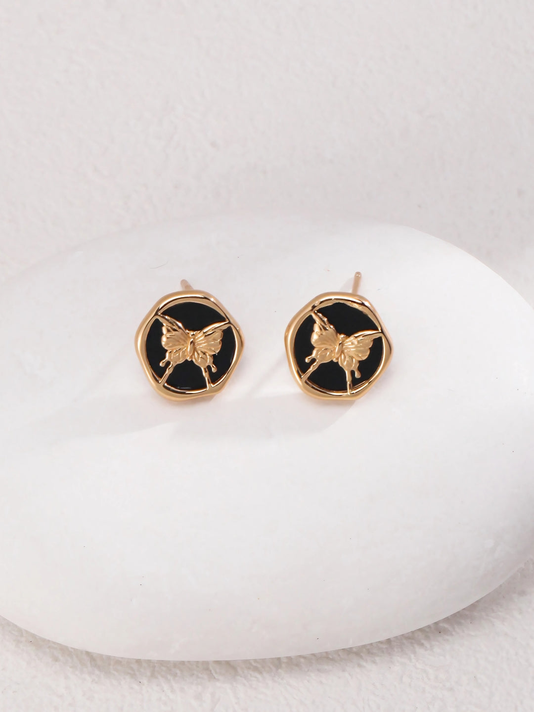 Butterfly Harmony Studs-Earrings-SoulAdorne