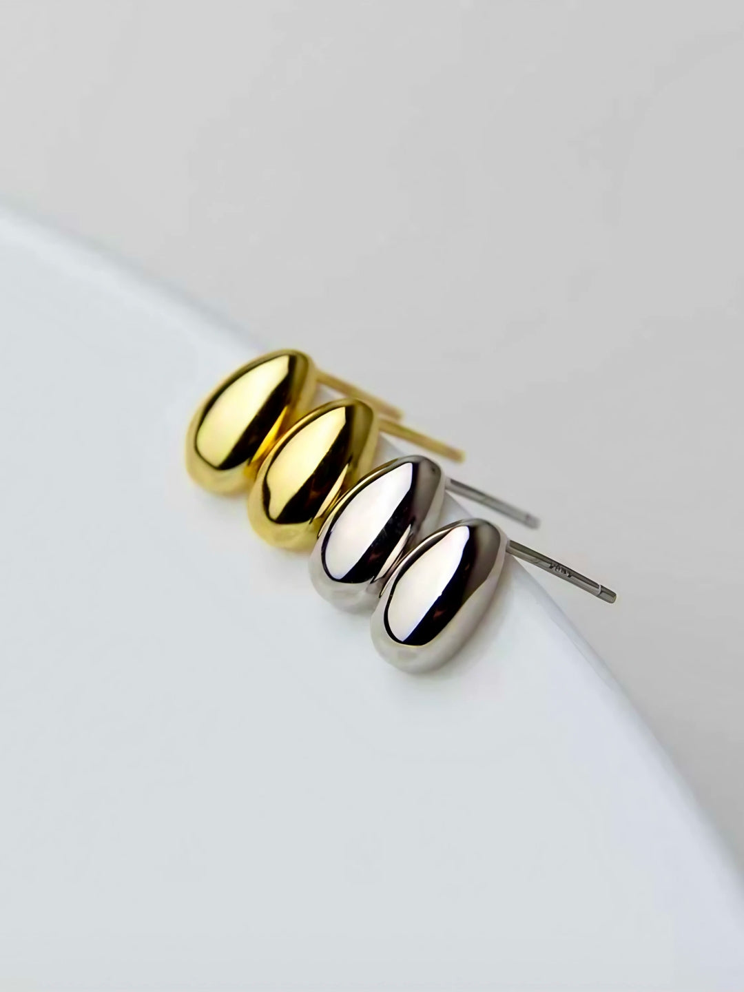 Cocoon Studs-Earrings-SoulAdorne