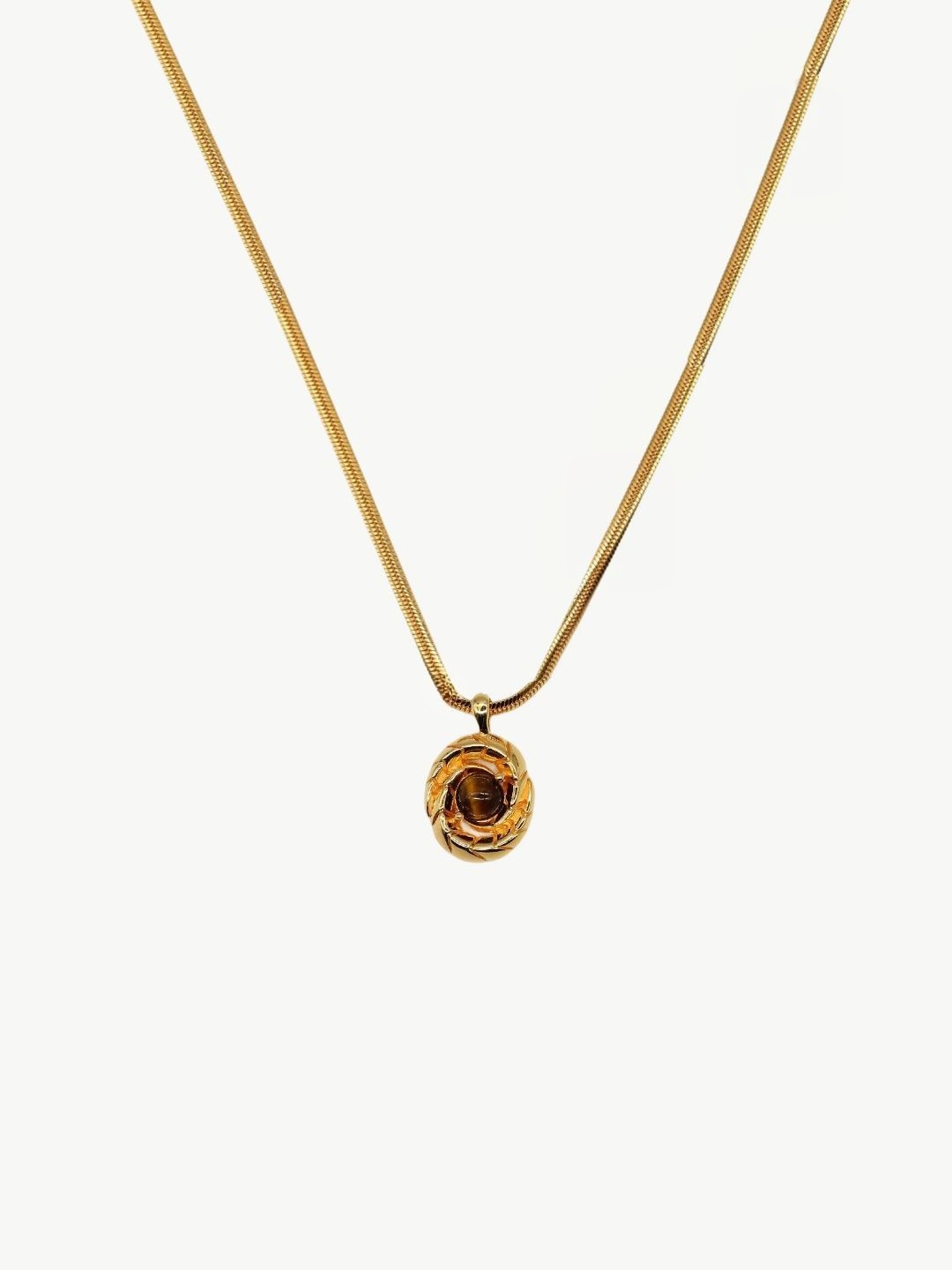 Tiger's Eye Orbit Necklace