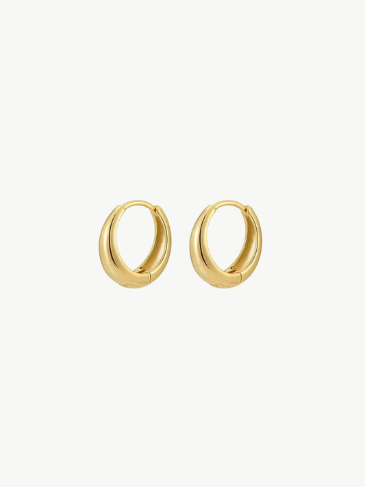 Crescent Huggie Earrings