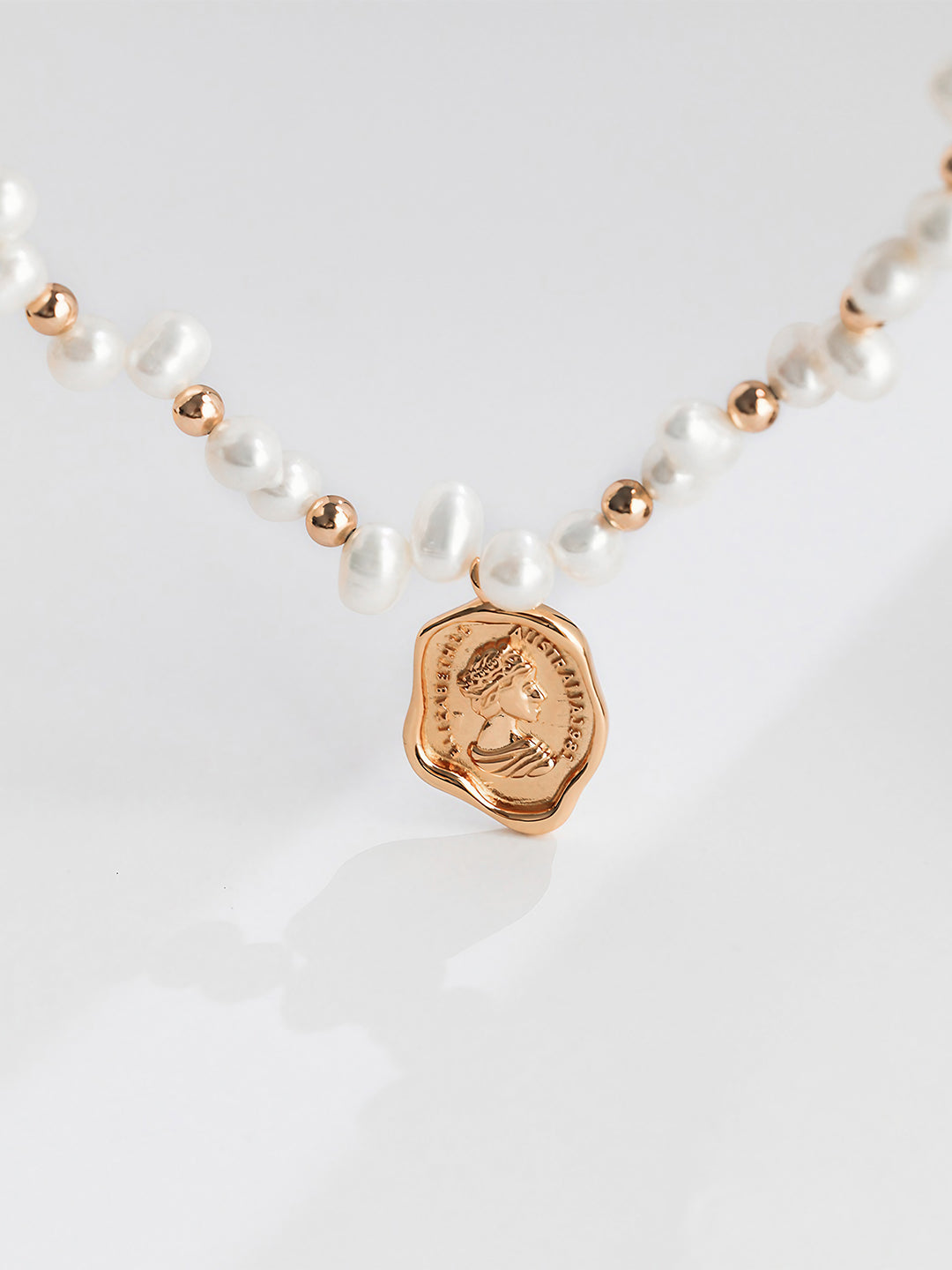 Elysian Grace Pearl Necklace-Necklaces-SoulAdorne