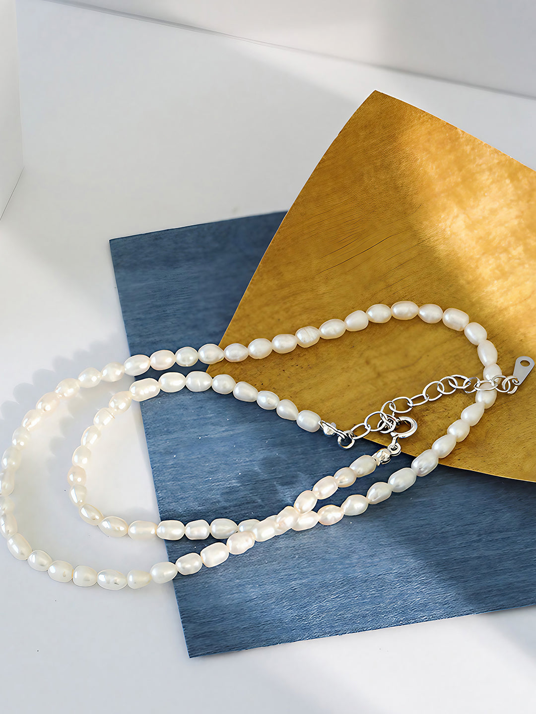 Ethereal Glow Pearl Necklace-Necklaces-SoulAdorne