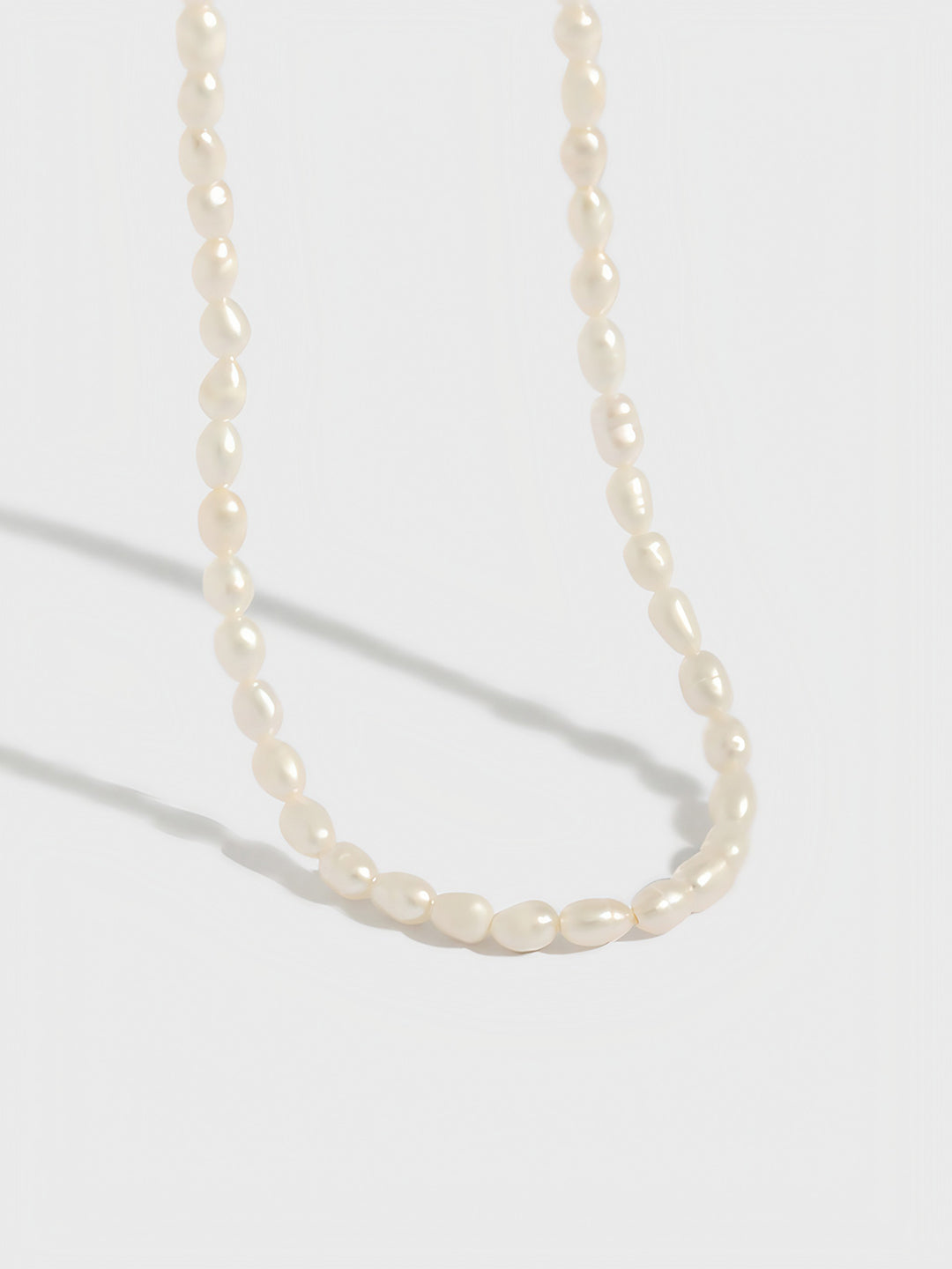 Ethereal Glow Pearl Necklace-Necklaces-SoulAdorne