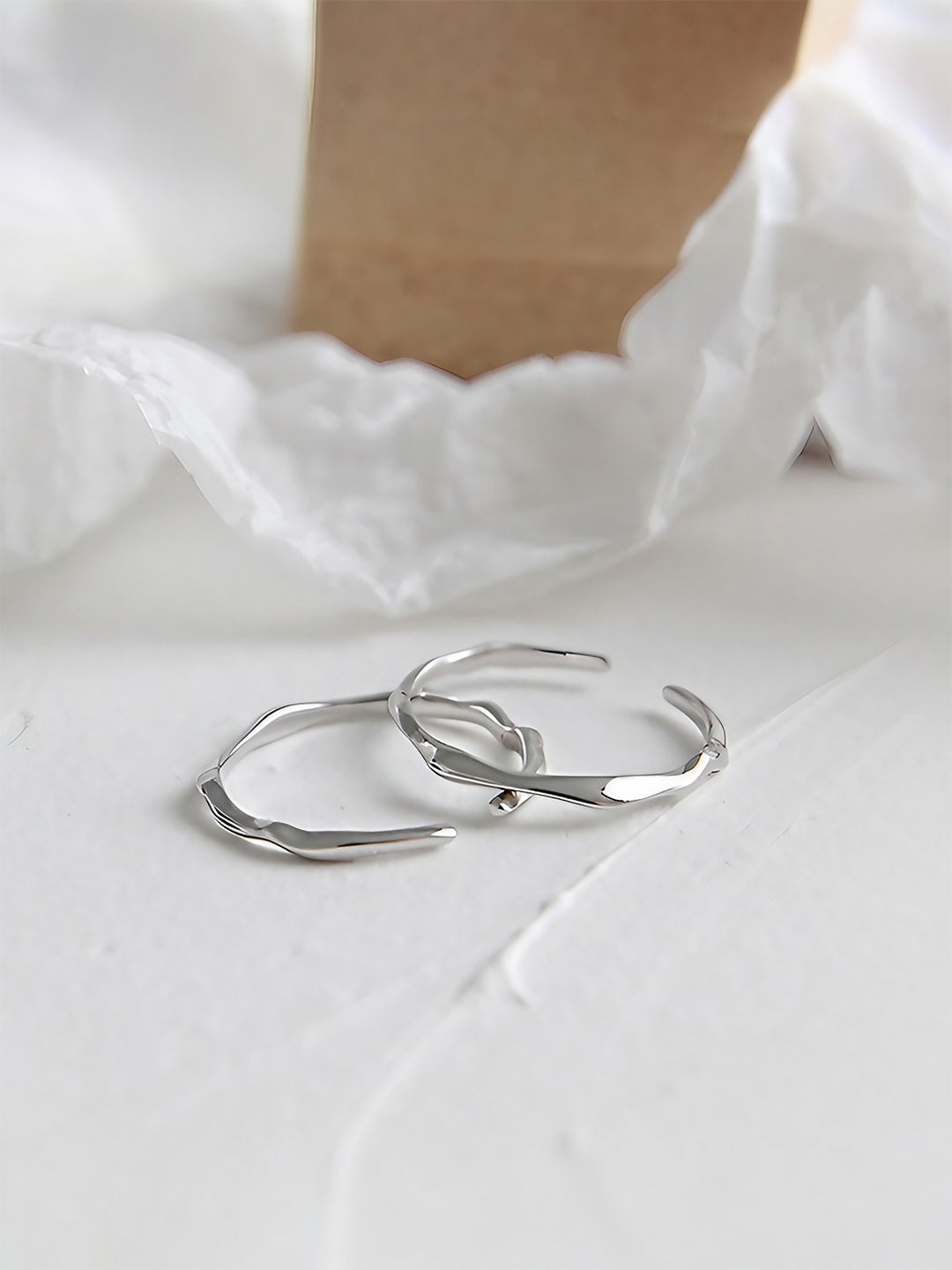 Floral Arc Minimalist Ring-Rings-SoulAdorne