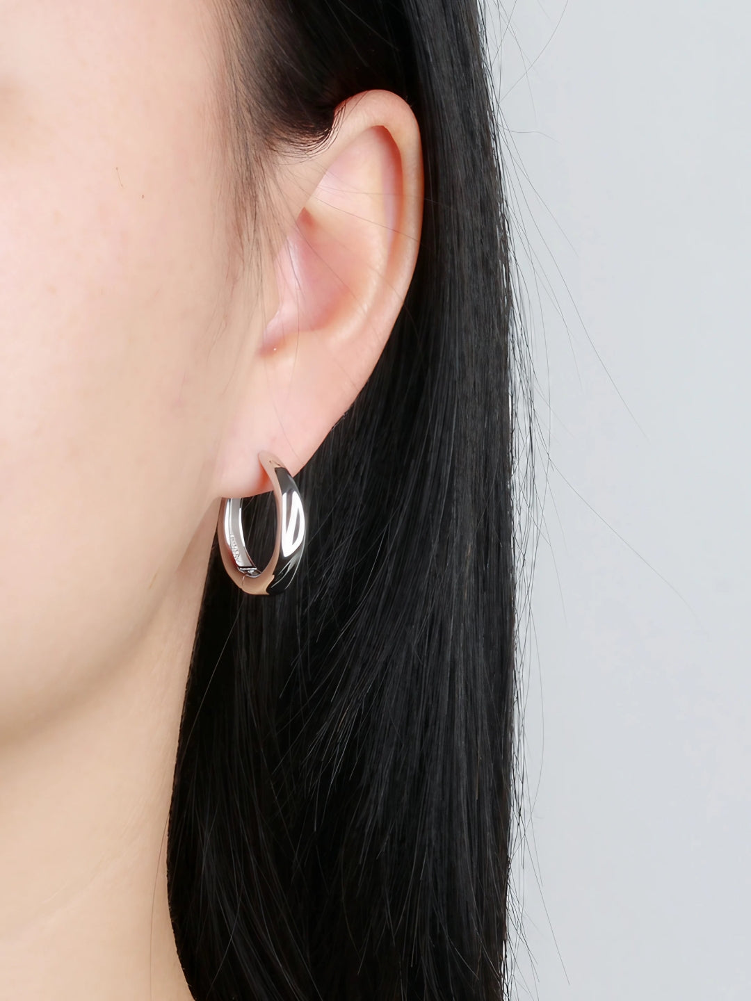 Fluid Wave Hoops-Earrings-SoulAdorne