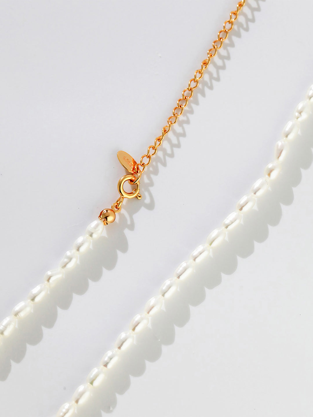 Golden Dawn Pearl Choker-Necklaces-SoulAdorne