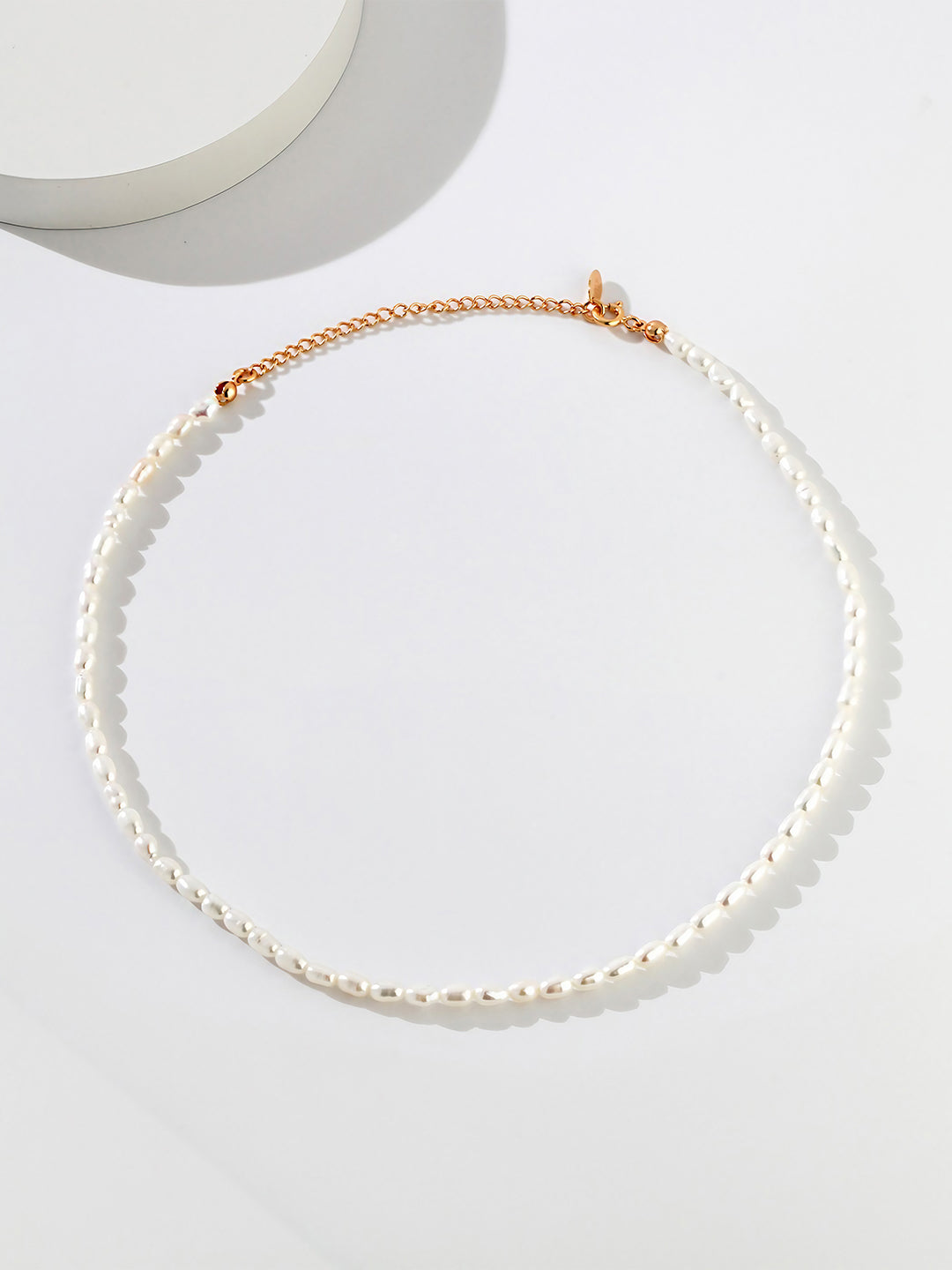 Golden Dawn Pearl Choker-Necklaces-SoulAdorne