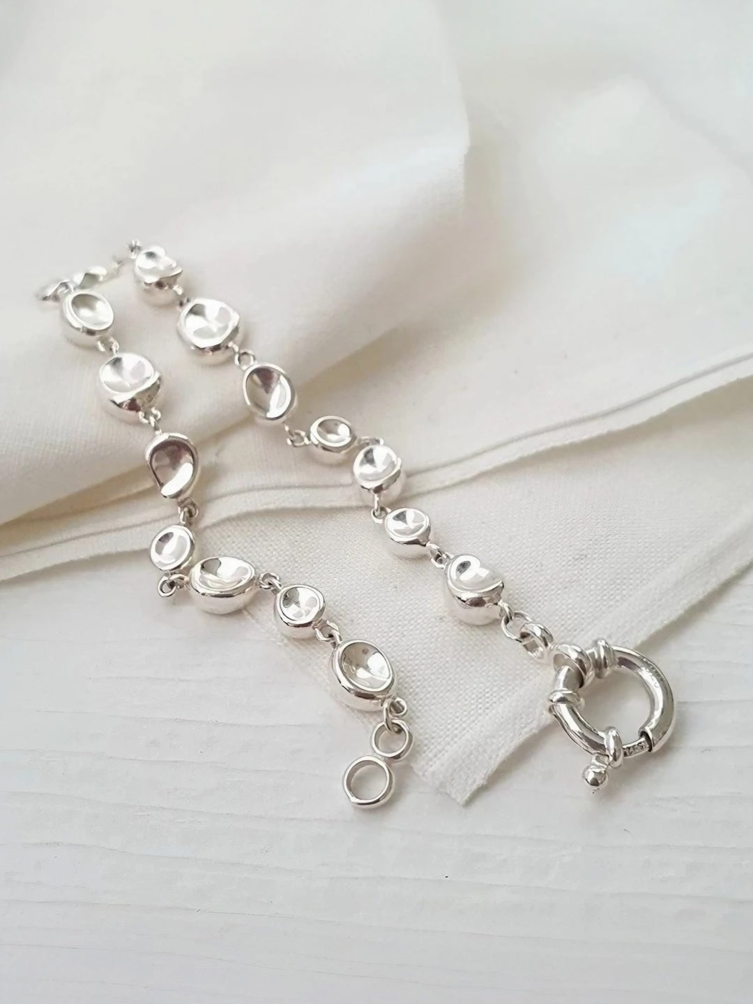 Silver Eclipse Bracelet