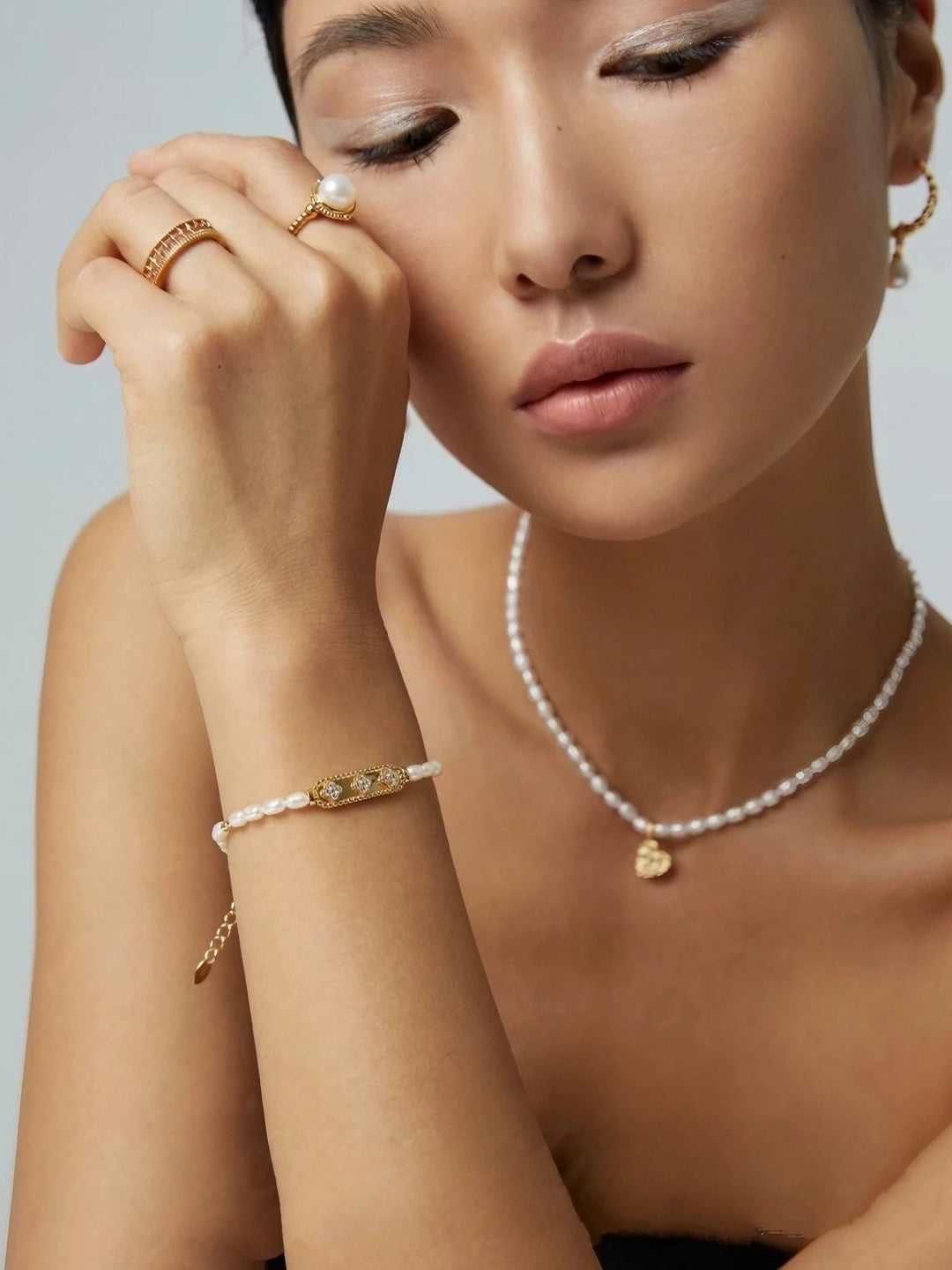 Aurora Lustra Pearl Bracelet