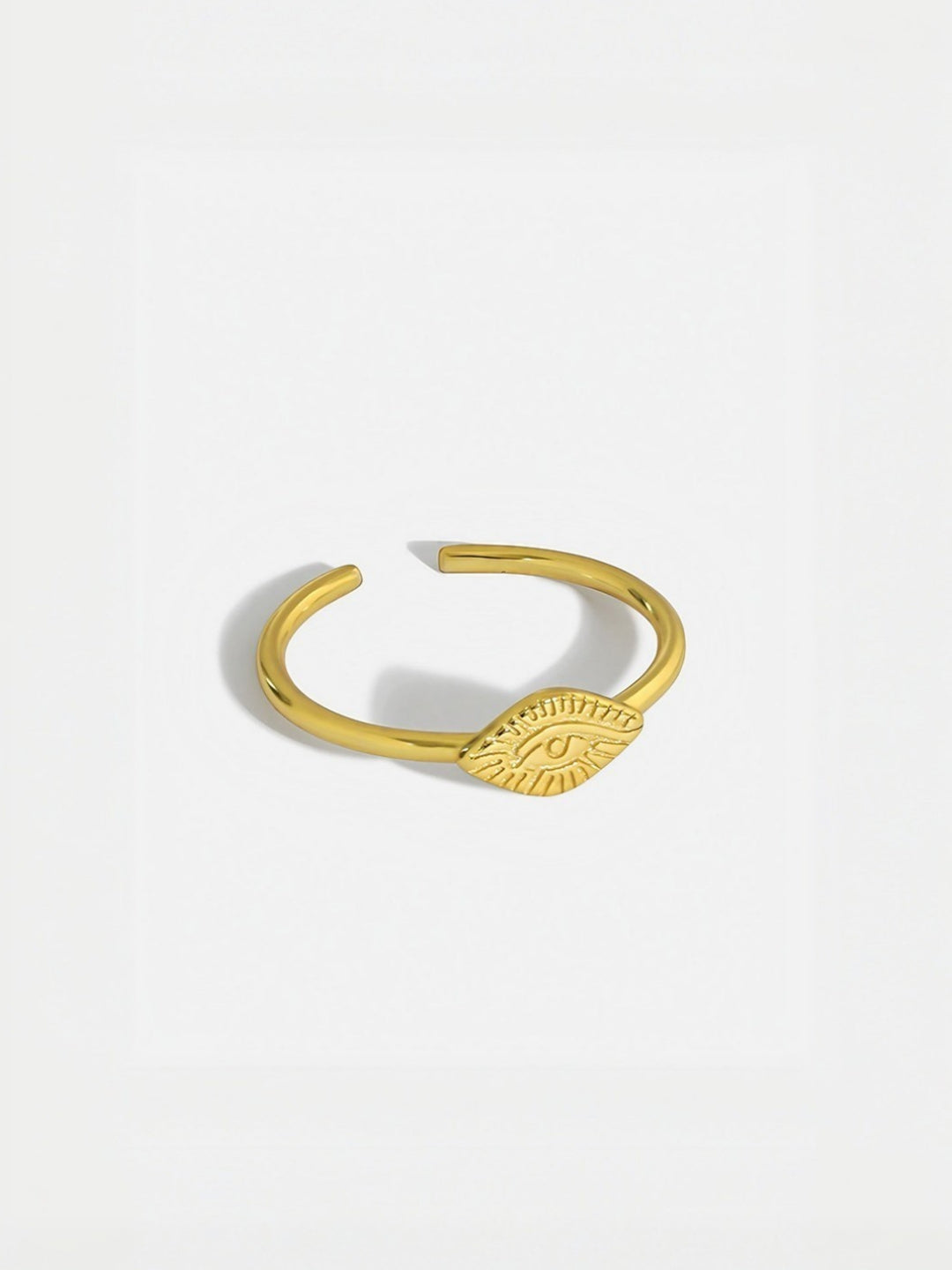 Illuminating Gaze Cuff Ring-Rings-SoulAdorne