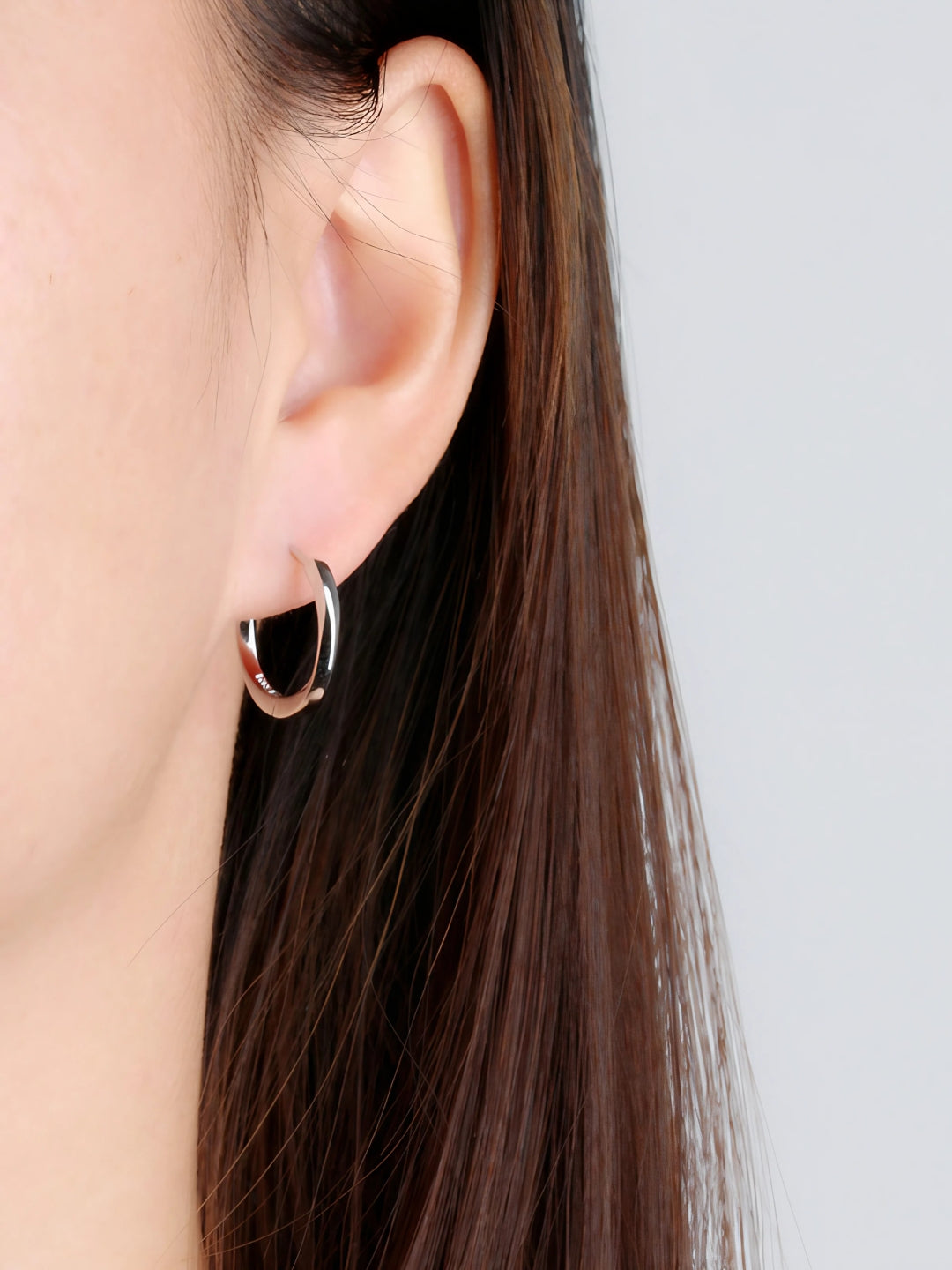 Infinity Line Hoops-Earrings-SoulAdorne