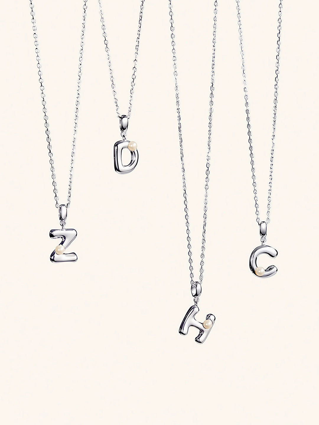 Luminance Letter Pendants-Necklaces-SoulAdorne