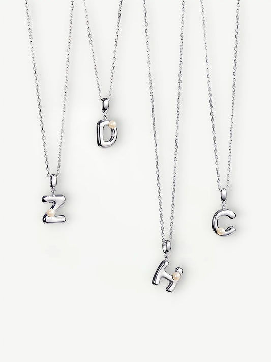 Luminance Letter Pendants-Necklaces-SoulAdorne