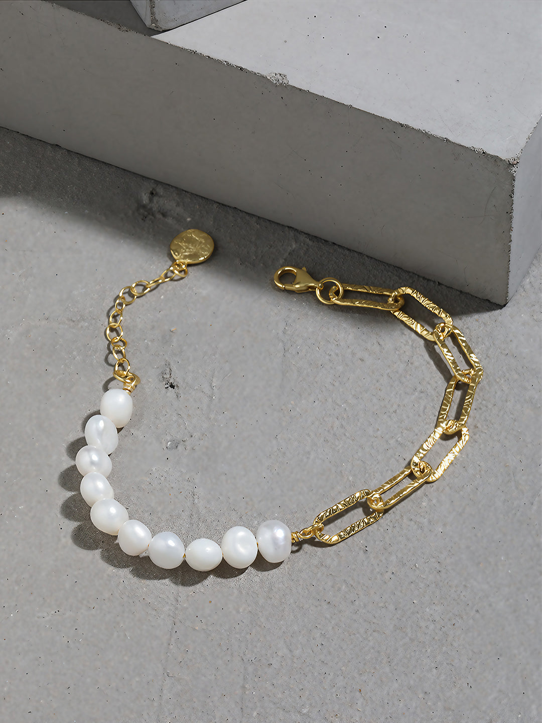 Luminous Harmony Chain Bracelet-Bracelets-SoulAdorne