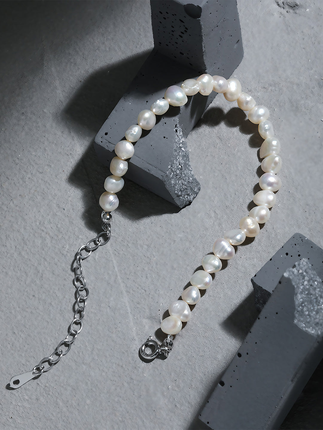 Lustrous Harmony Pearl Bracelet-Bracelets-SoulAdorne