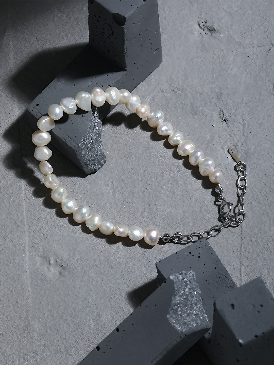 Lustrous Harmony Pearl Bracelet-Bracelets-SoulAdorne