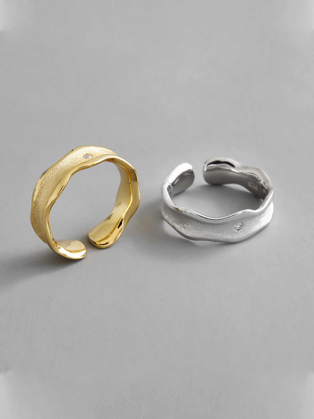 Molten Ripple Ring-Rings-SoulAdorne