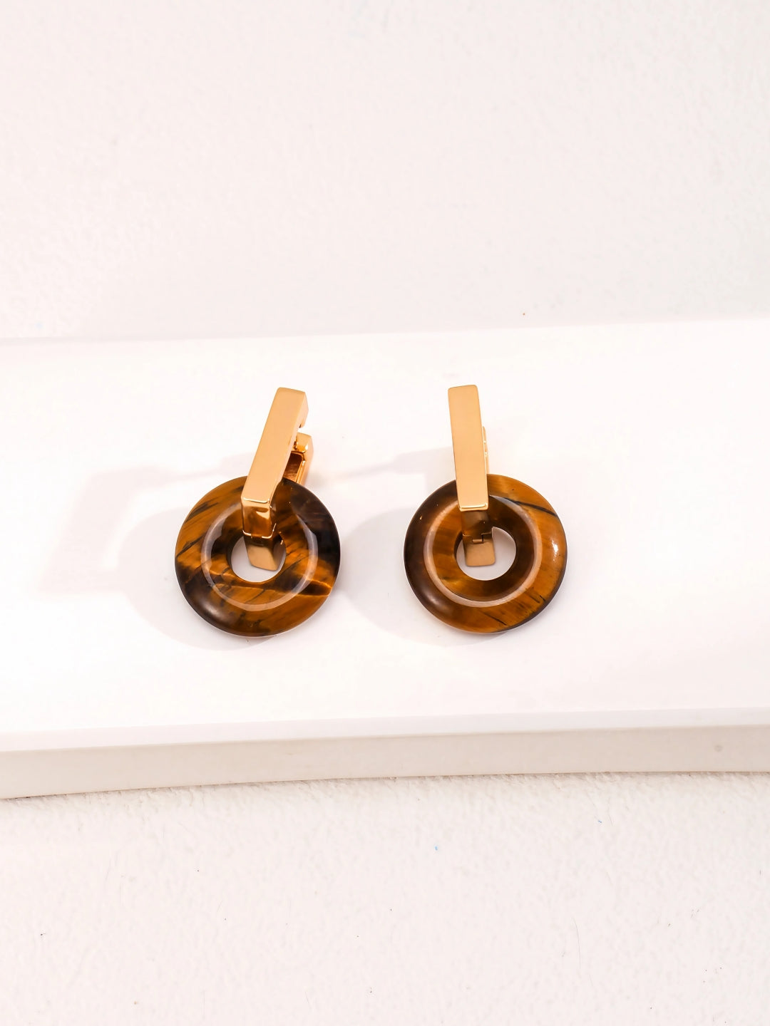 Mystic Duo Loop Earrings-Earrings-SoulAdorne