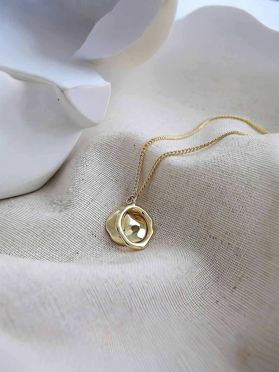 Orbital Twin Necklace-Necklaces-SoulAdorne