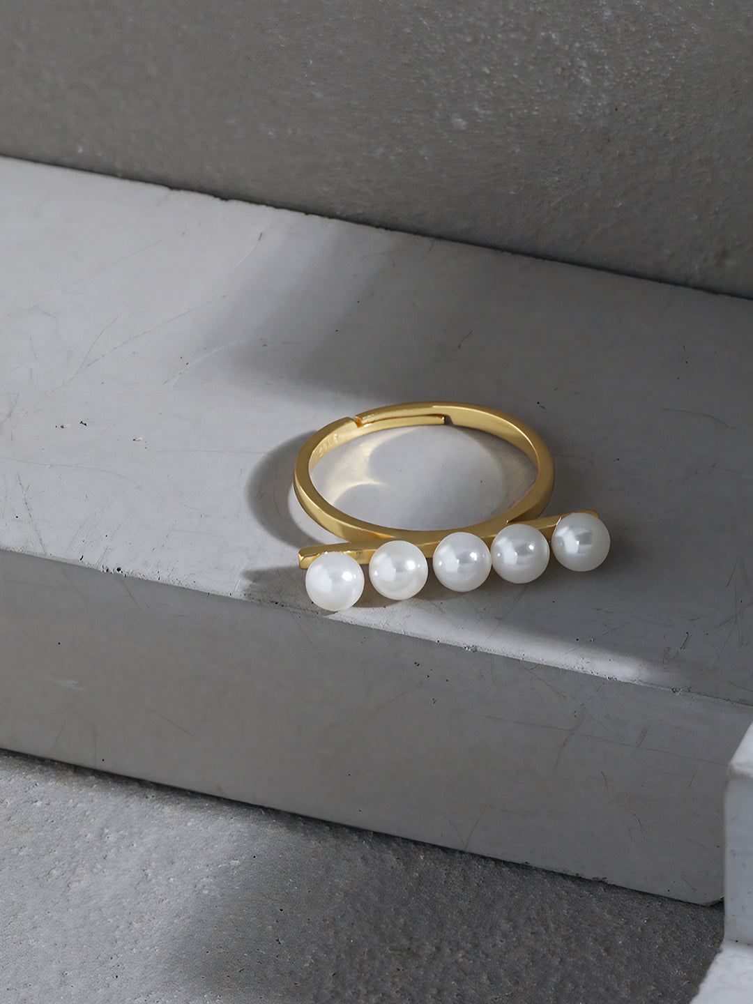 Pearlescent Accolade Ring-Rings-SoulAdorne