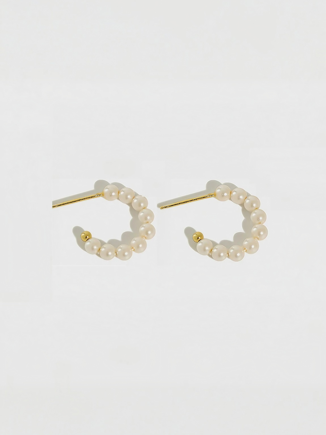 Pearlescent Halo Hoops-Earrings-SoulAdorne