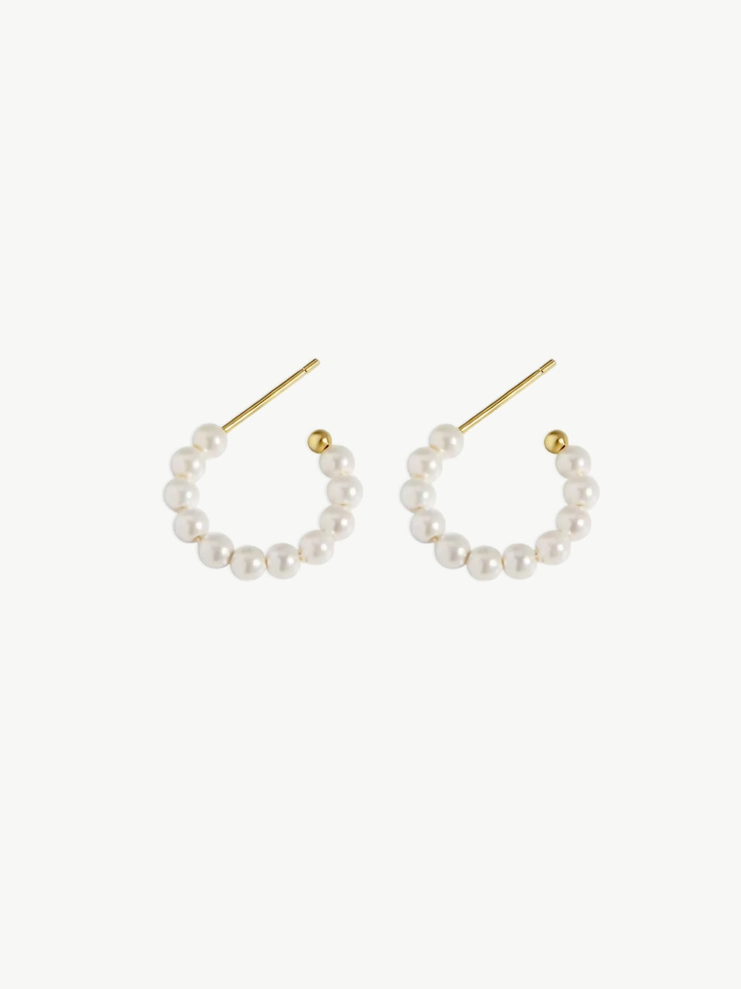 Pearlescent Halo Hoops