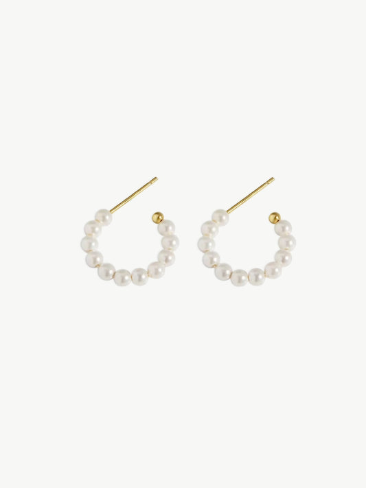 Pearlescent Halo Hoops