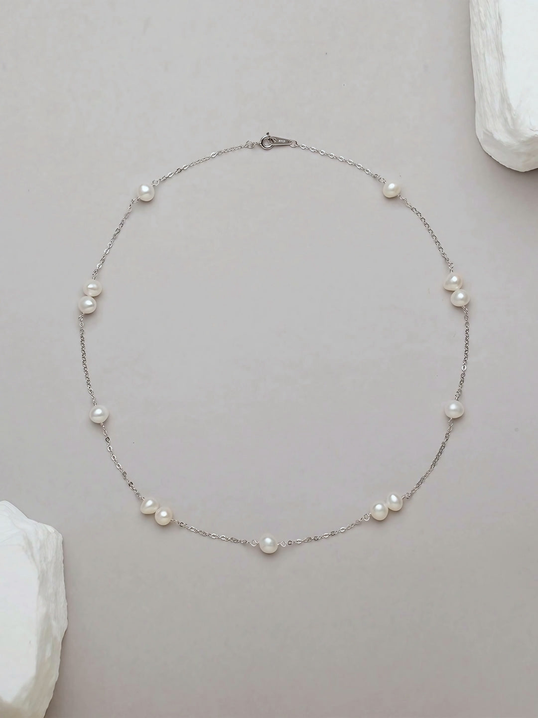 Pearls of Light Necklace-Necklaces-SoulAdorne