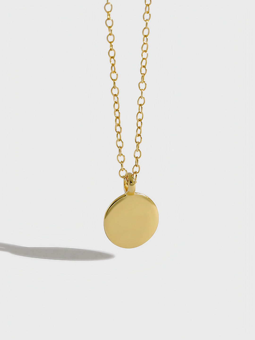 Reflection Disc Necklace-Necklaces-SoulAdorne