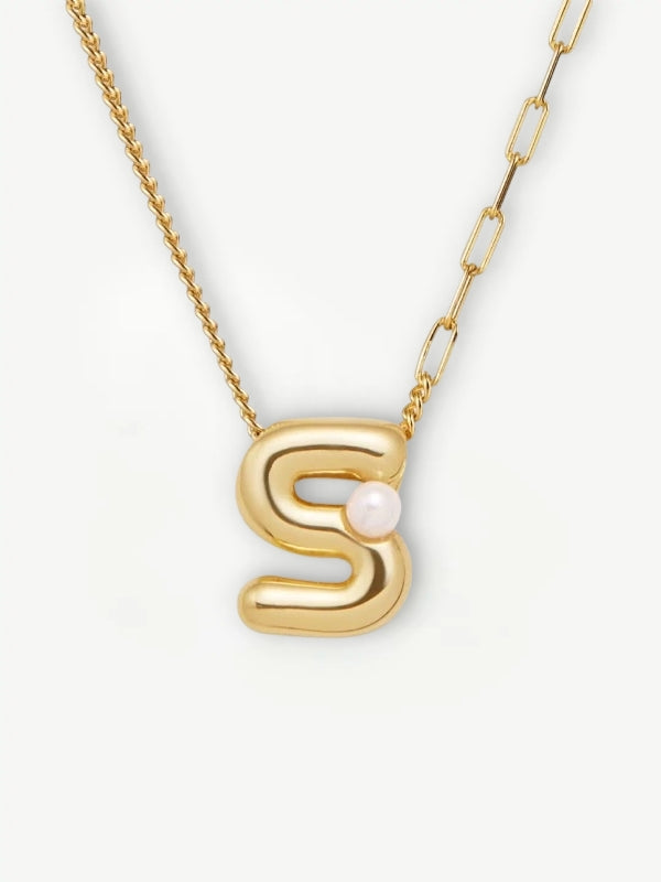 Luminance Letter Pendants-Necklaces-SoulAdorne