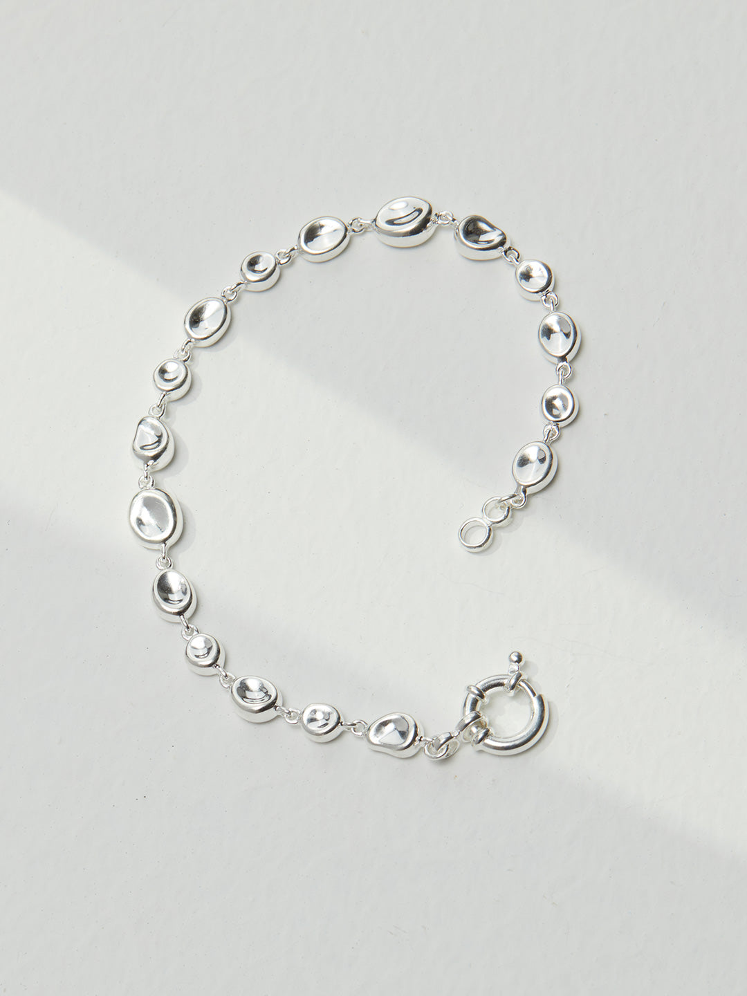 Silver Eclipse Bracelet-Bracelets-SoulAdorne