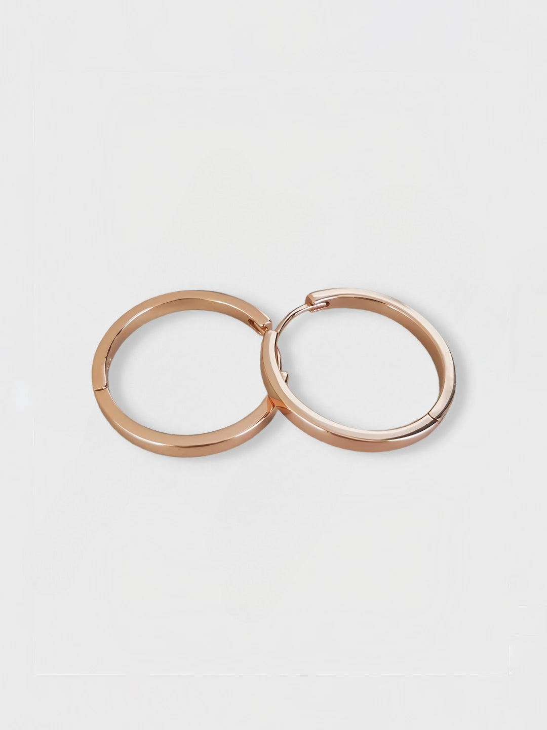 Sleek Horizon Hoops-Earrings-SoulAdorne