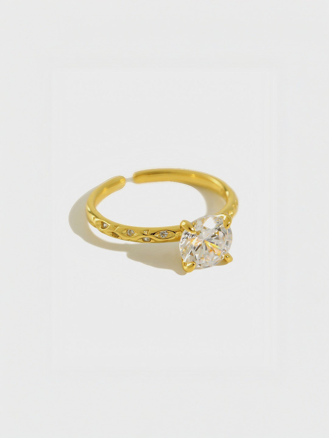 Solitaire Spark Ring-Rings-SoulAdorne