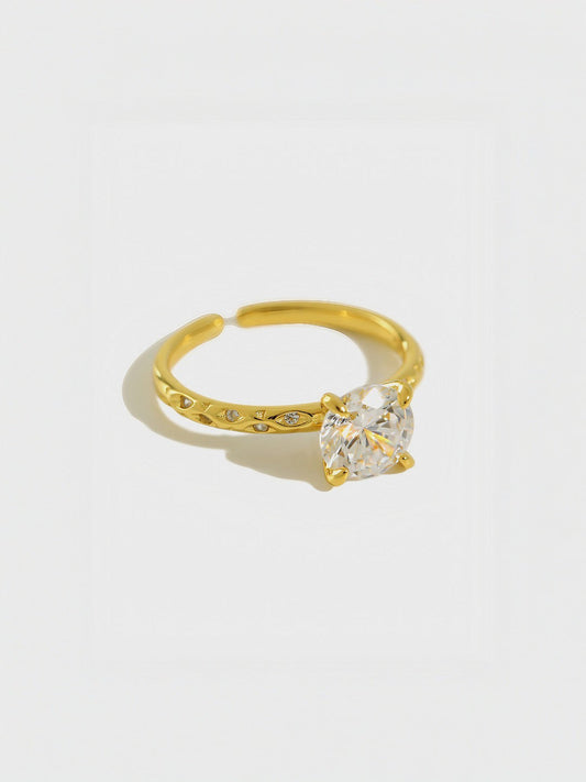 Solitaire Spark Ring-Rings-SoulAdorne