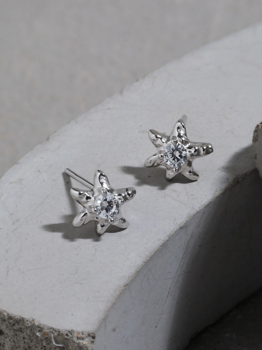 Starburst Gem Studs-Earrings-SoulAdorne