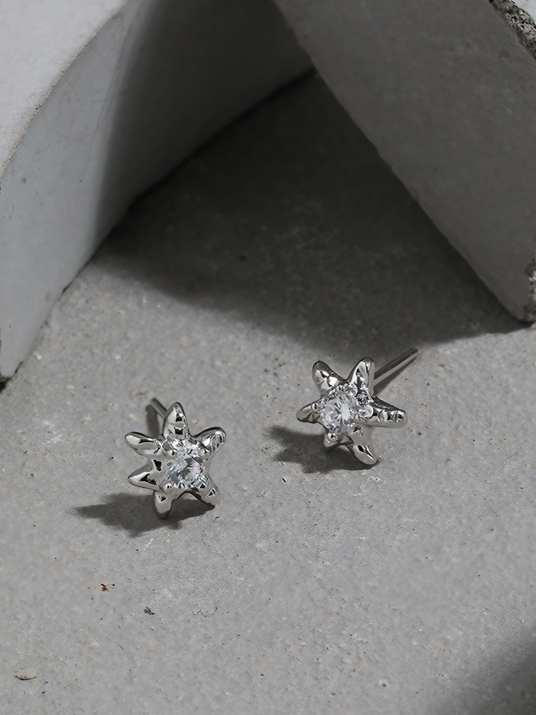 Starburst Gem Studs-Earrings-SoulAdorne