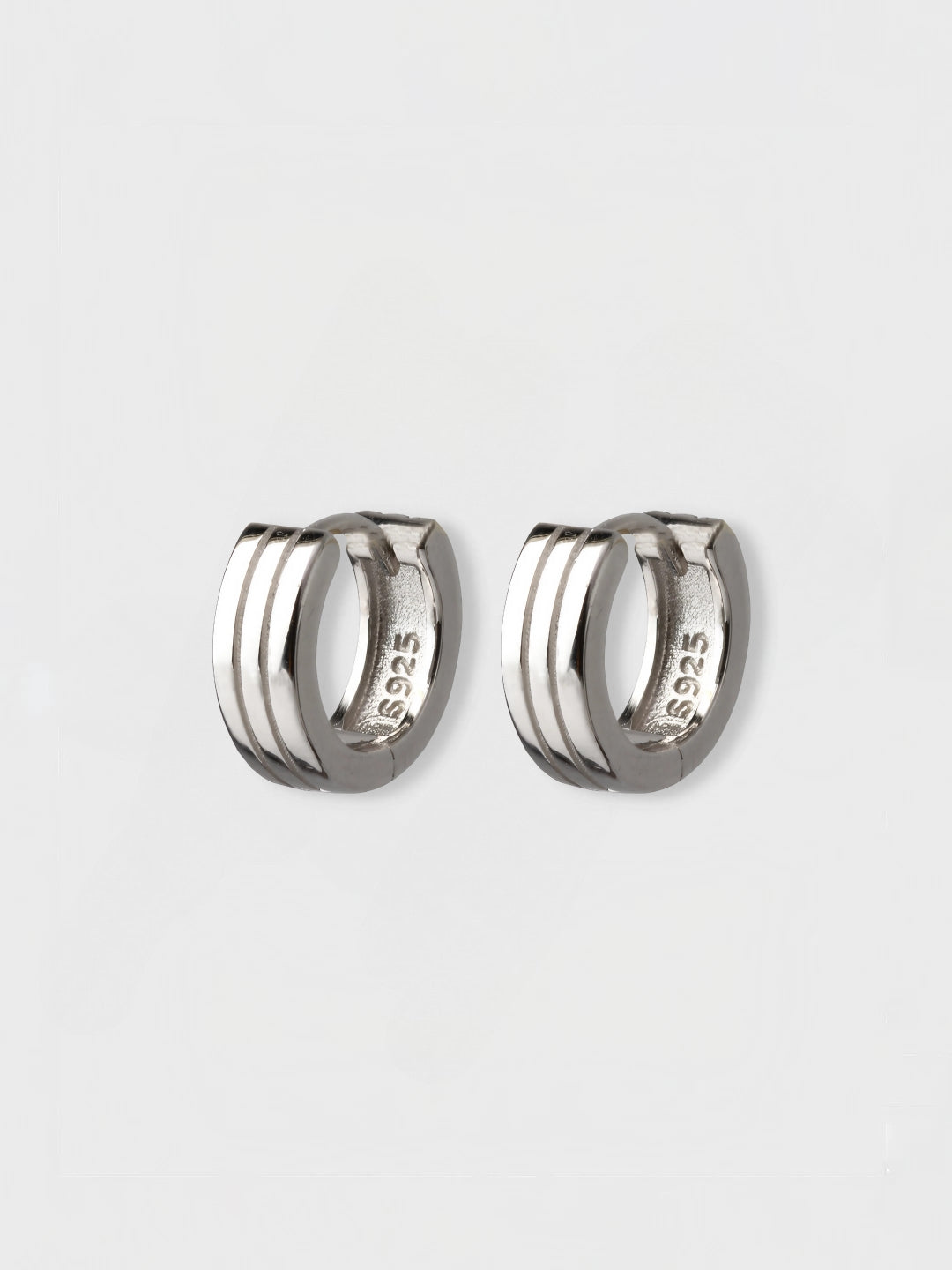 Strata Hoop Earrings-Earrings-SoulAdorne