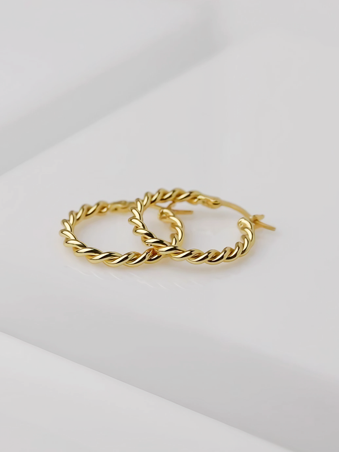 Twisted Elegance Hoops