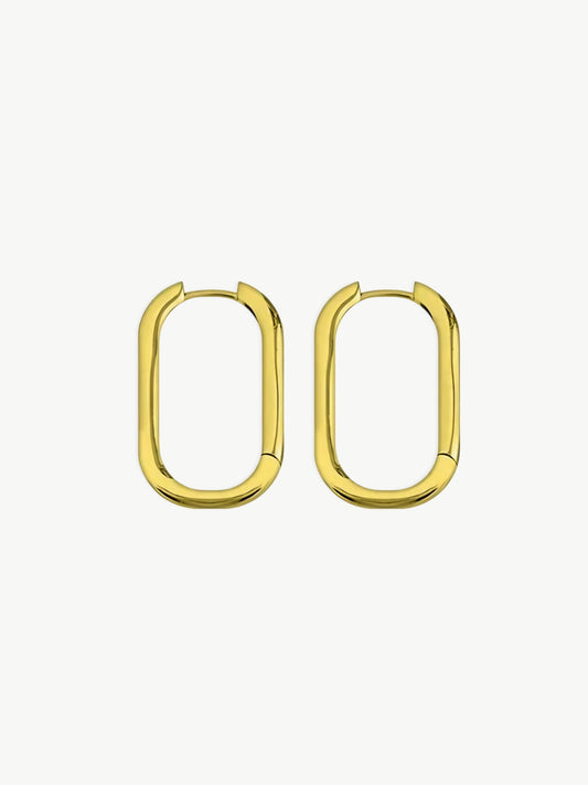 Sleek Carabiner Hoops