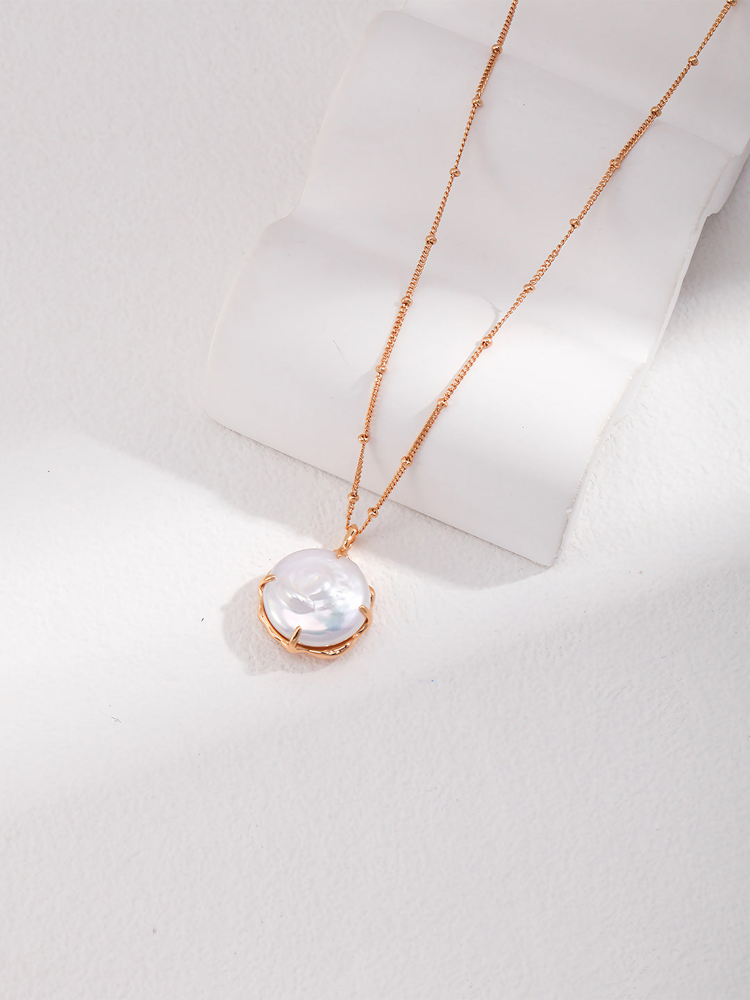 Baroque Pearl Radiance Pendant